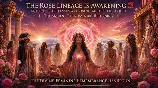 The ROSE LINEAGE Is Awakening 🌹 Ancient Priestesses Are Rising Across the Earth 🕉 Emerald Frequency