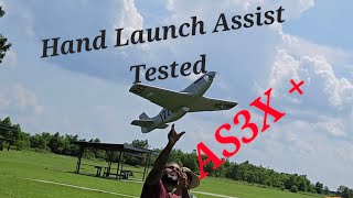 AS3X+ New Hand launch Assist tested on 2 birds