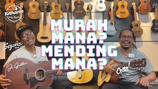 MURAH MANA? MENDING MANA? Cetta, JS Guitars, Segovia | Kitharra Guitar Shop