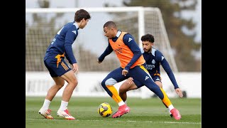 Real Madrid Training 28 Feb: Live Training for Real Betis✅Mbappe❌ Militão,Carva,Fede,Ceballos,Jude