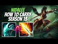 How to Carry with Nidalee Jungle | Season 13 League of Legends S+