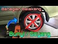 Belok atau bumping bahagian belakang bergoyang dan bunyi. Korang rasa apa?