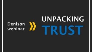 Unpacking Trust