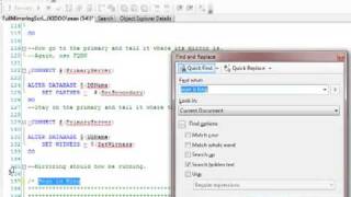 SQL Server Management Studio: Search Hidden Text