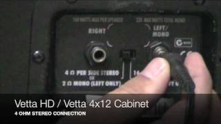 Line 6 Amplifier and Cabinet Connections Part 1