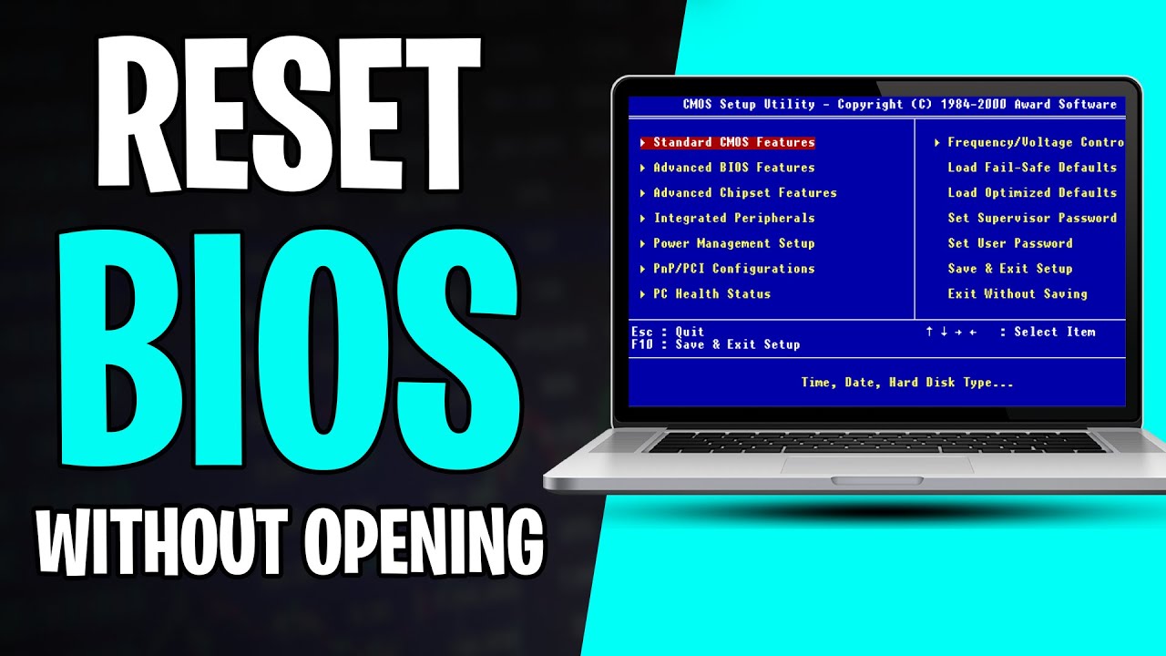 How To Reset Bios Without Opening Computer Full 2025 Tutorial Youtube