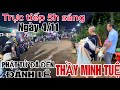 Trực tiếp 5 giờ sáng ngày 4/11 hình ảnh phật tử đến đãnh lễ Thầy minh tuệ