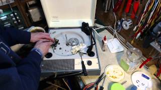 Philco Automatic Record Player Video #3 - More Mechanism Maintenance