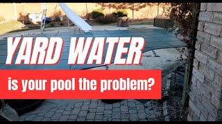 Why Yards have Water Problems \u0026 How to Fix - Explained \u0026 Narrated by Veteran Licensed Builder