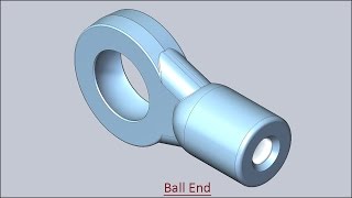 Ball End (Solid Edge Tutorial)