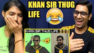 Khan Sir Patna Comedy Videos Reaction | Khan Sir Thug Life | Cine Entertainment 2.0 | #17