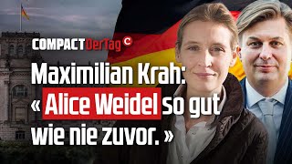 Maximilian Krah: «Alice Weidel so gut wie nie zuvor» 💥