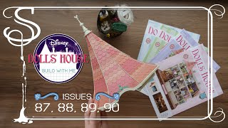 Disney Dolls House Issue 87, 88, 89, 90 - We have a Roof!