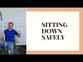 How to Sit Down Safely When Blind or Visually Impaired - Orientation & Mobility Skill