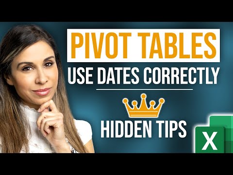 Properly Handle Date Grouping and Missing Dates in Excel Pivot Tables (show all dates)