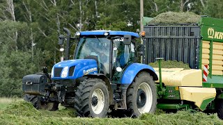 2 Pokos w GR Kosa! Sianokiszonka 2020! [Valtra, 2xNewHolland, MF, Krone, Claas] Boguc AgroTV