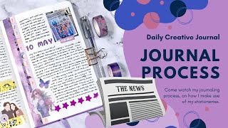 Journal With Me || Feltson with Renais || Creative Daily Journal || #092