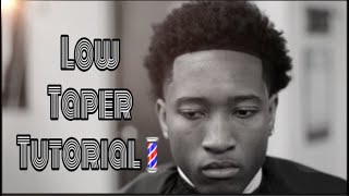 BARBER TUTORIAL: LOW TEMP FADE W/ Curly top . Enhancements Included!!
