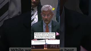 S Jaishankar Speech At UN: Slams Pakistan