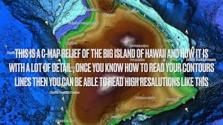 C-Map Contour lines how to read them