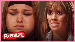 ¡Mía deja fuera a Celina del grupo de baile! | Rebelde C24-C25 | Tlnovelas