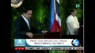 NewsLife: PNoy, Thai PM Chan-o-cha discuss trade, investments, security || Aug. 28, 2015