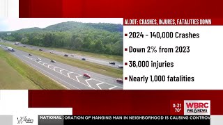 ALDOT: Number of crashes, fatalities down in 2024