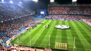 Atletico de Madrid vs Benfica - Himno Champions - 30/09/2015