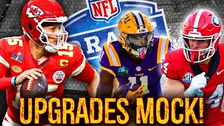 MUST HAVE Upgrades for Patrick Mahomes - Chiefs Mock Draft SNL!