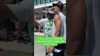 Brandon Graham and Jalen Hurts Show Nothing But Love for #EaglesEverywhere #shorts
