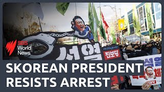 South Korean authorities try and fail to execute arrest warrant for President Yoon Suk Yeol