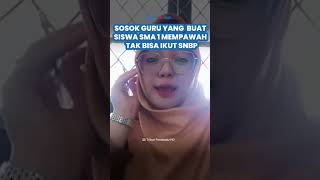 VIRAL SOSOK FEBRINI, Wakepsek yang Buat Siswa SMA 1 Mempawah Gagal Ikut SNBP, Ternyata Sibuk Ngonten