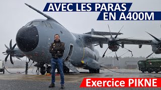 [🇫🇷] A BORD D'UN A400M AVEC LES PARAS - déploiement en Estonie pour l'exercice PIKNE