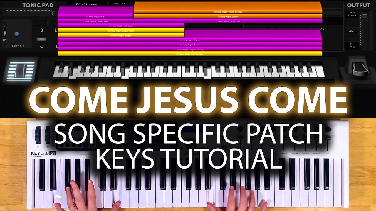 Come Jesus Come Mainstage Patch Keyboard Tutorial Stephen Mcwhirter
