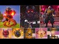 All Fortnite Chapter 6 Bosses, Medallions & Mythic Weapons (Shogun X, Night Rose & Demon Warrior)