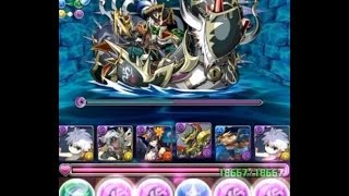 パズドラ【黒の海賊龍・地獄級】キルアPT　ノーコン！攻略