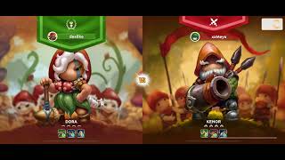 MUSHROOM WARS 2 Speedy attack arriscado com Dora