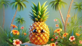 Why in the World Are Pineapples So Spiky? | Fun Facts About Pineapples for Kids!