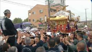 平成24年 花畑大鷲神社大祭 本社神輿渡御