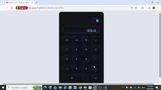 How To Make a Calculator Using HTML, CSS & JavaScript | Dark Mode & Light Mode Calculator