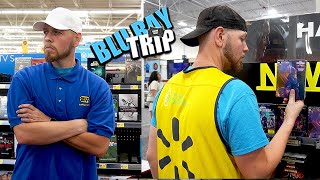 Blu-Ray Hunting for the New Marvel Antman Movie as a Best Buy/Walmart Employee!