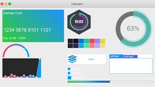 C# Tutorial - Xander UI Framework WinForm App | FoxLearn