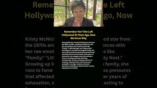Remember Her? She Left Hollywood 31 Years Ago, Now We Know Why#shorts #viral #foryou
