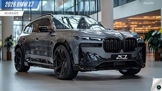 2026 BMW X7 Revealed - combines size with sporty style and handling!