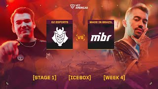 G2 Esports vs Made in Brazil - VCT Americas Stage 1 - W4D1 - Map 1