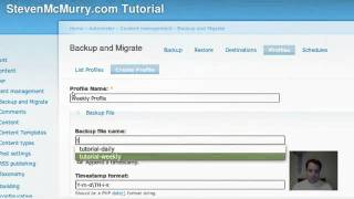 Drupal Tutorial: Backing Up Drupal, Part 1: Database Backup