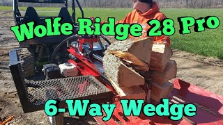 Wolfe Ridge 28 Pro with 6-Way Hydraulic Wedge!