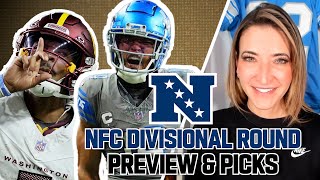 NFC Divisional Round Preview \u0026 Picks!! 🏈