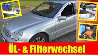 Öl & Filterwechsel - C-Klasse Mercedes Benz W203 CDI - Oil & Filter change