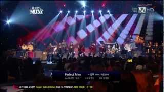 120505 Shinhwa 神話 perfect man 中字  live 尹道賢的MUST